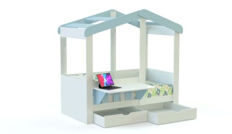 Кровать-домик Поль 12.4 BMS со столом