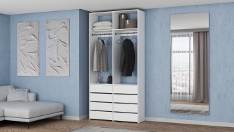 Встраиваемый Стеллаж для одежды Мирта 44 BMS