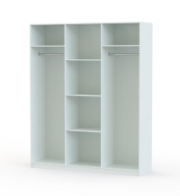 Шкаф-купе Армарио-2 3-х дверный с зеркалом BMS - Фото 2