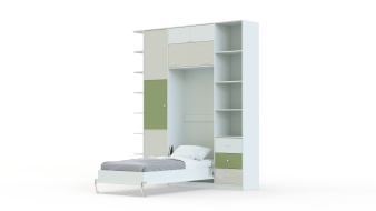Шкаф-кровать трансформер Фазан 58 BMS