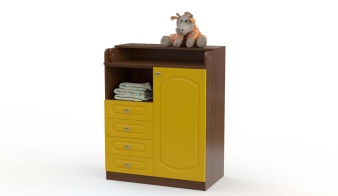 Комод пеленальный Закат 3 BMS по индивидуальному заказу