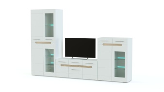 Модульная стенка Бьянко BMS