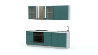 Кухонный гарнитур Лилия 2.3 м BMS