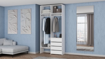 Встраиваемый Стеллаж для одежды Мирта 45 BMS