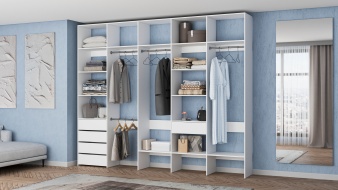 Стеллаж для одежды Мирта 73 BMS