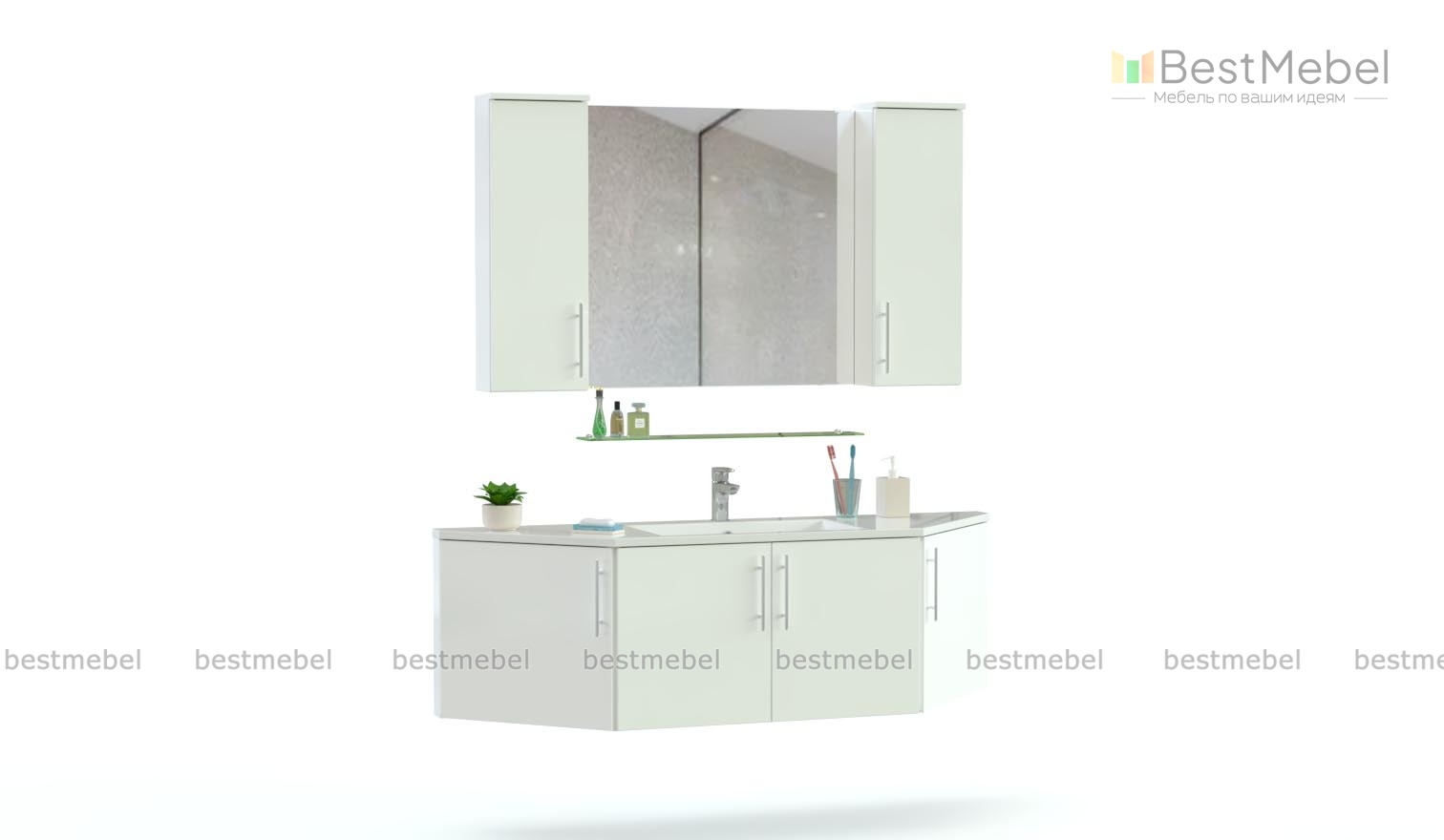 Комплект для ванной комнаты Пирс 5 BMS