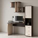 Стол Гимназия-1 с полкой BMS - Фото 1
