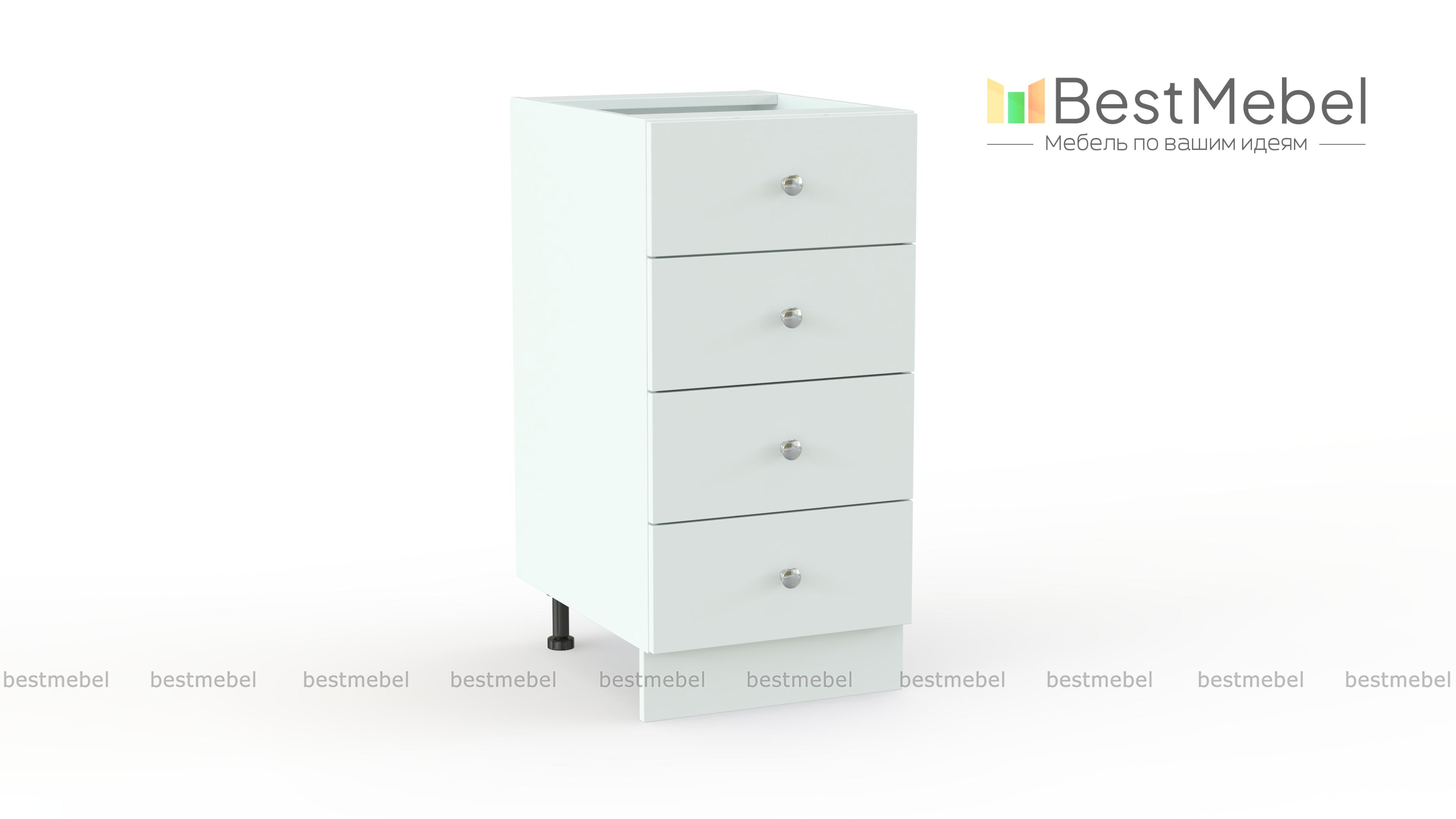 Тумба напольная Квадро 4МЯ BMS - Фото