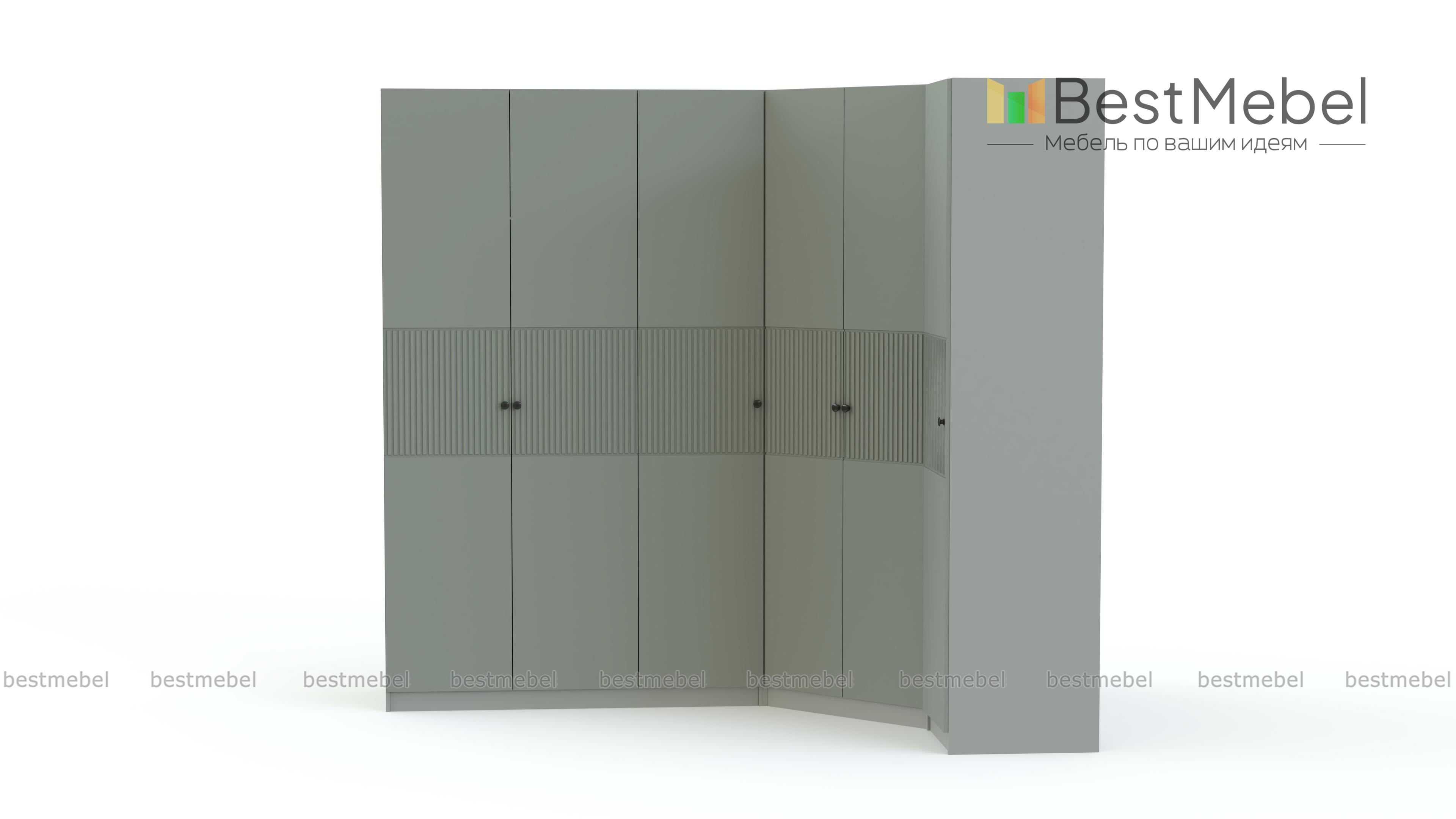 Шкаф угловой Ланс 12 BMS - Фото