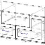 Схема сборки Тумба под ТВ 9.25 BMS