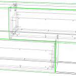 Схема сборки Тумба под ТВ подвесная Рокси 14 BMS