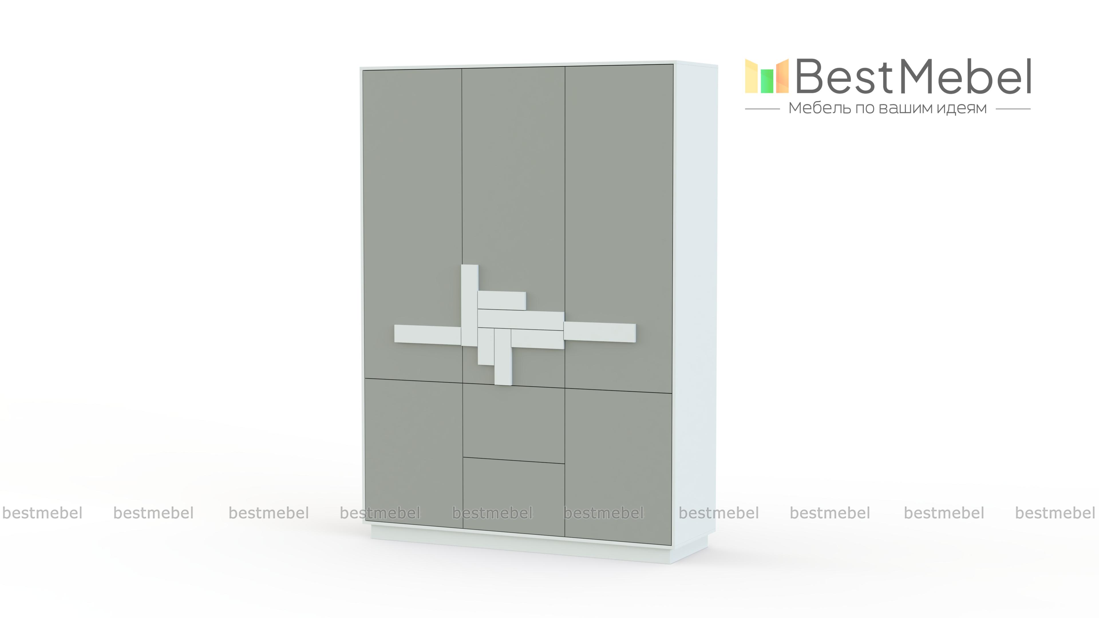 Шкаф распашной Анлер 3.2 BMS - Фото