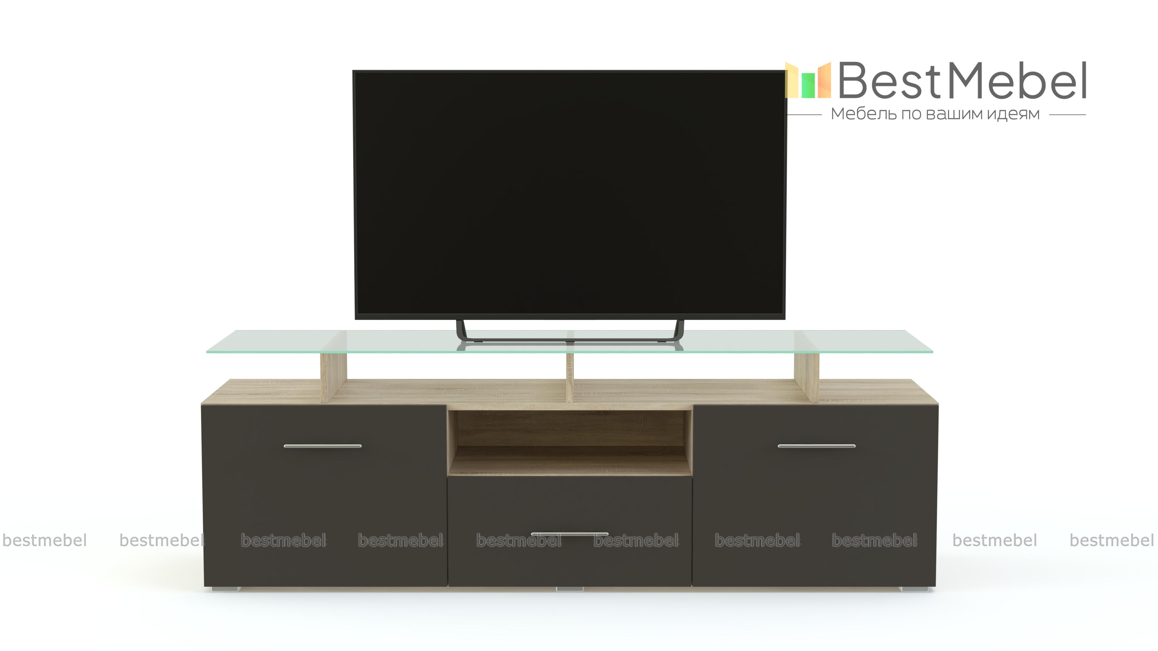 Тумба под ТВ Блеск 4 глянец BMS - Фото