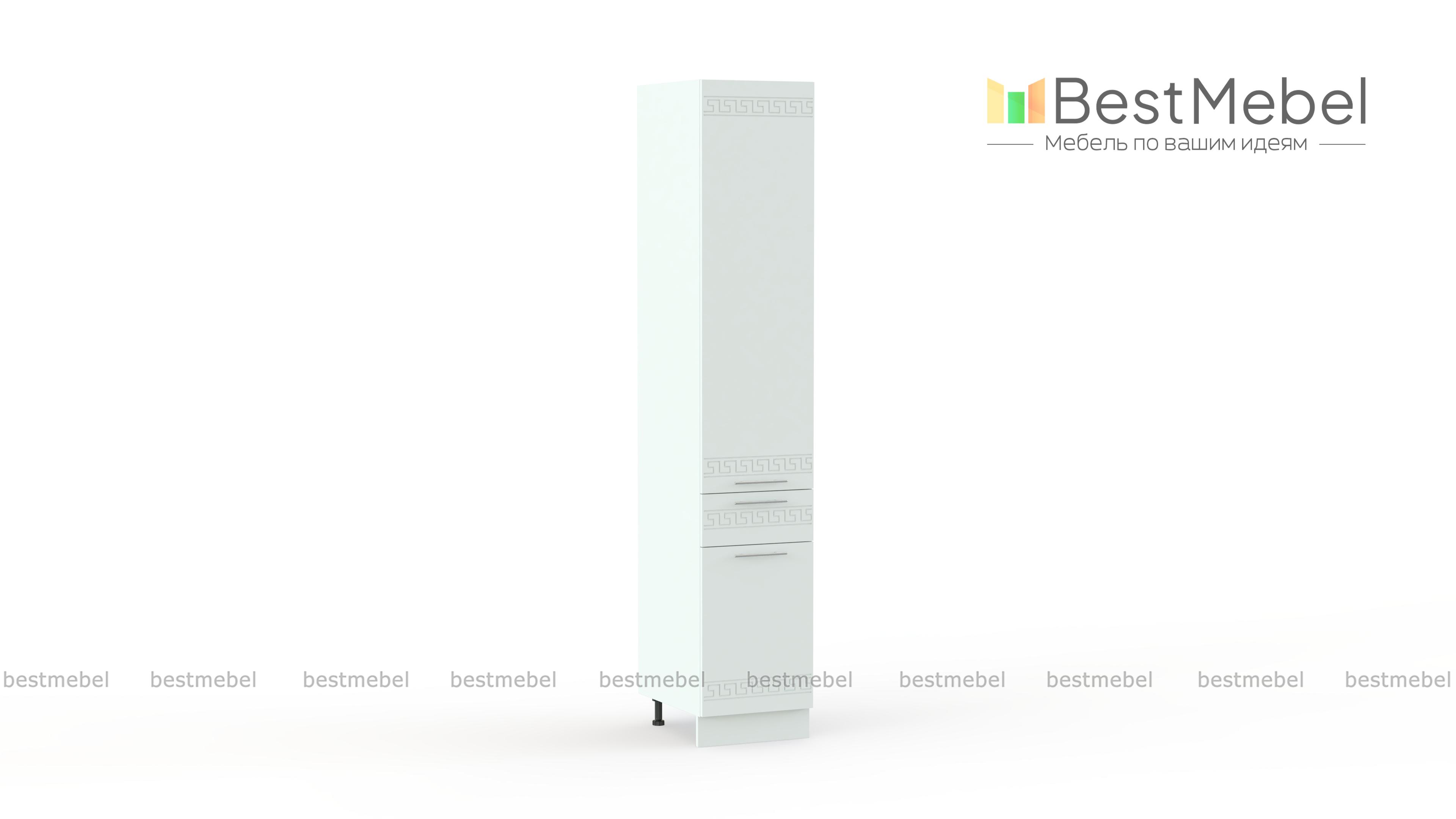 Шкаф-пенал 1 ящик 400 Греция BMS - Фото