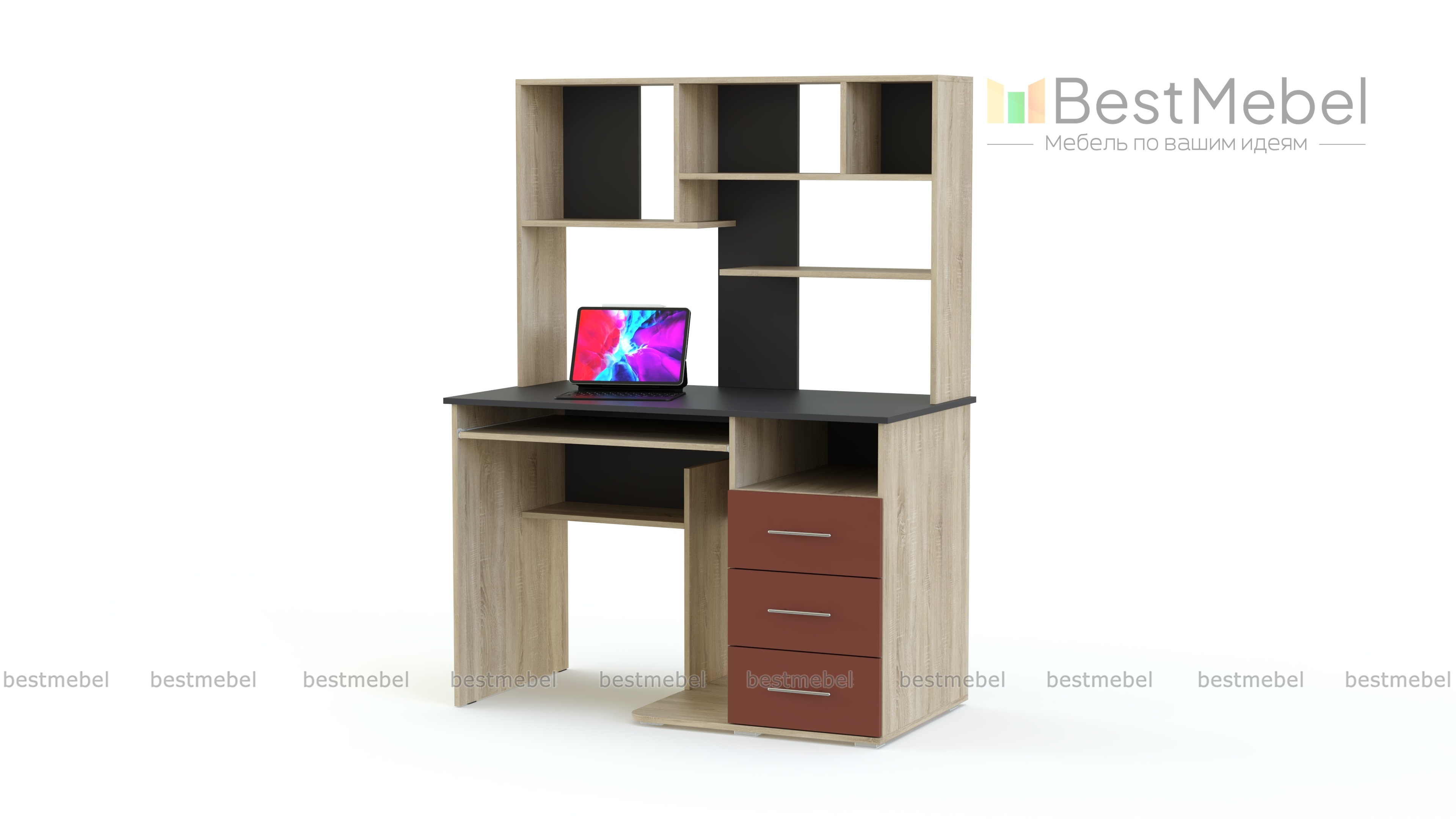 Компьютерный стол МБ 15.1 BMS