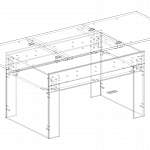 Схема сборки Стол журнальный Софи 3 BMS