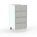 Шкаф нижний с 4-мя ящиками Ника BMS - Фото 3