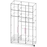 Шкаф распашной Остин Нео 9 BMS