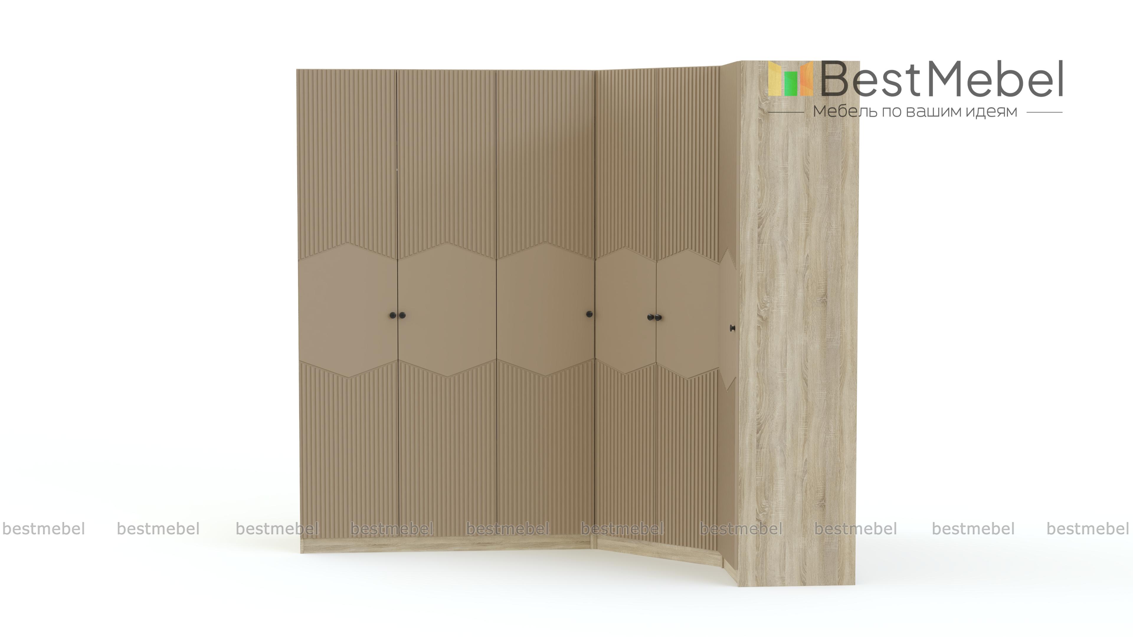 Шкаф угловой Клэр 12 BMS - Фото