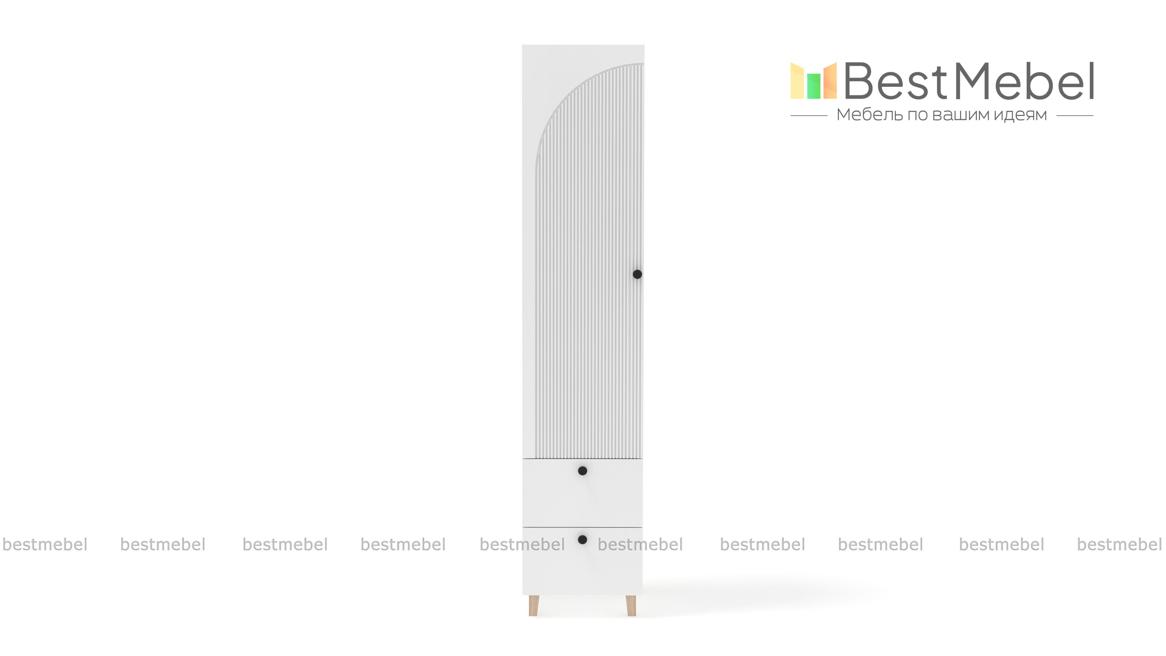 Шкаф-пенал Вивьен 4 BMS - Фото