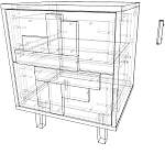 Схема сборки Прикроватная тумба Анлер BMS