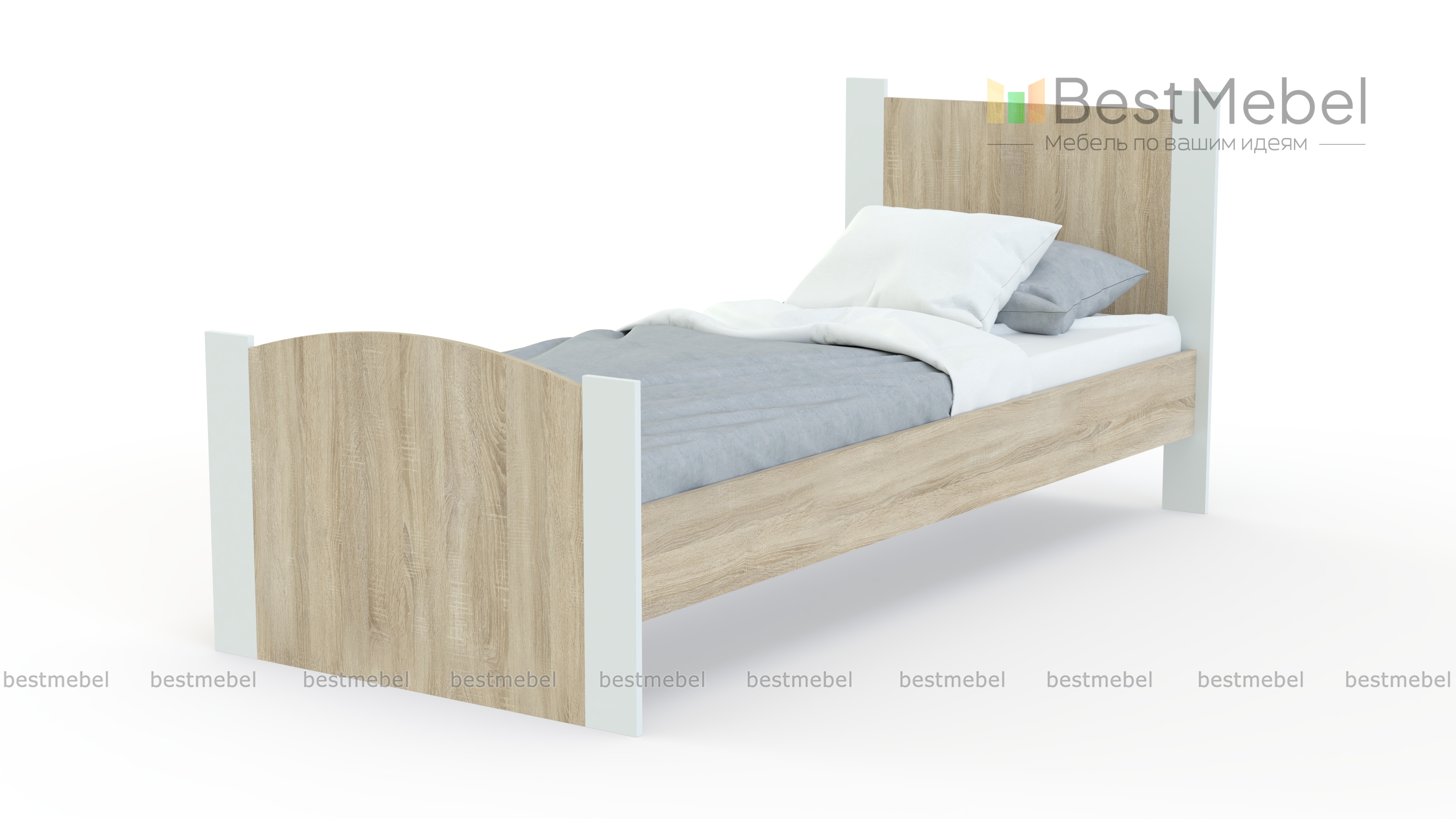 Кровать детская Олли 900 BMS