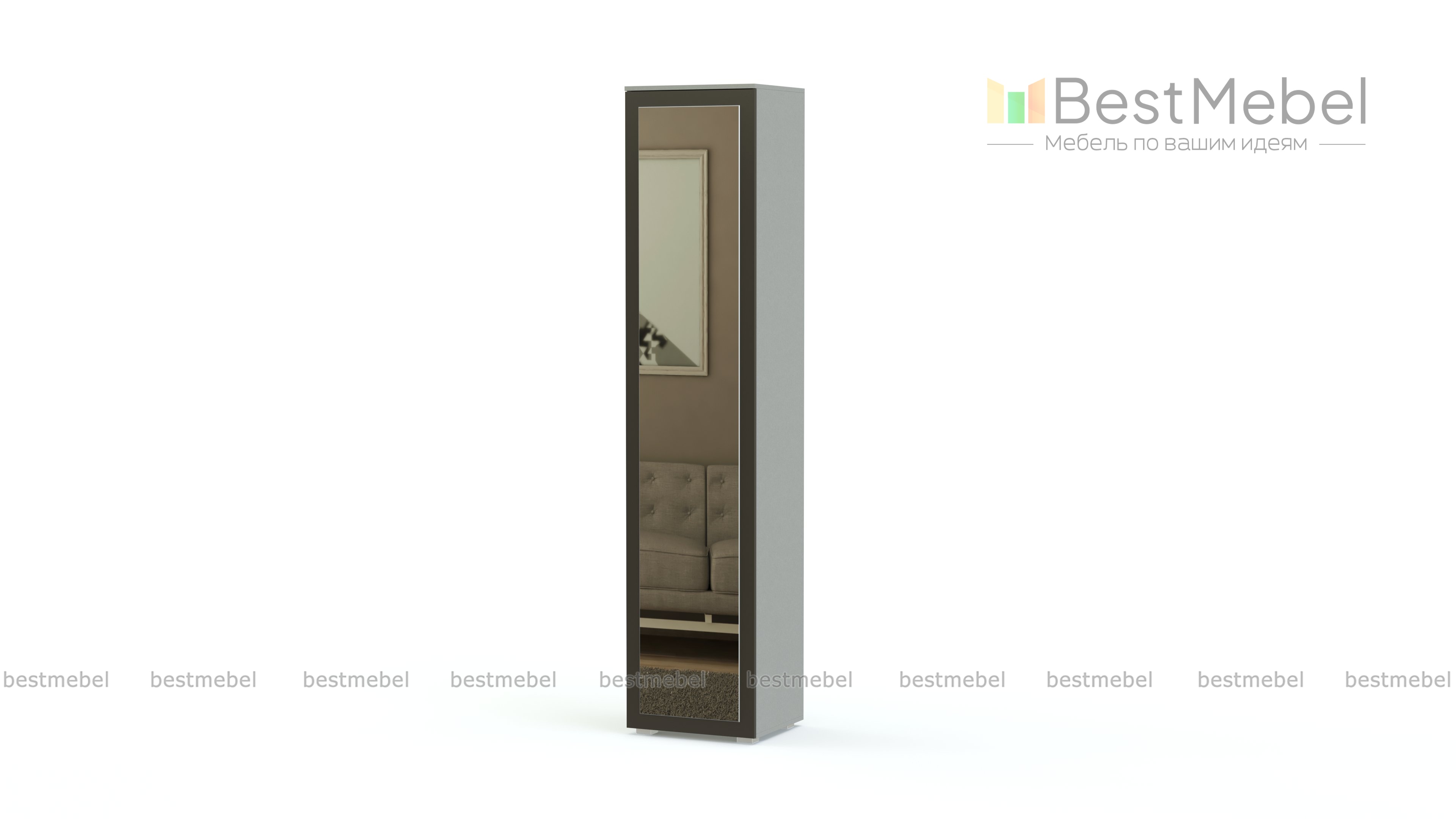 Шкаф-пенал Мио 17 BMS