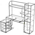 Схема сборки Компьютерный стол СС 12.21 BMS