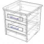 Схема сборки Прикроватная тумба Бетта 1 BMS