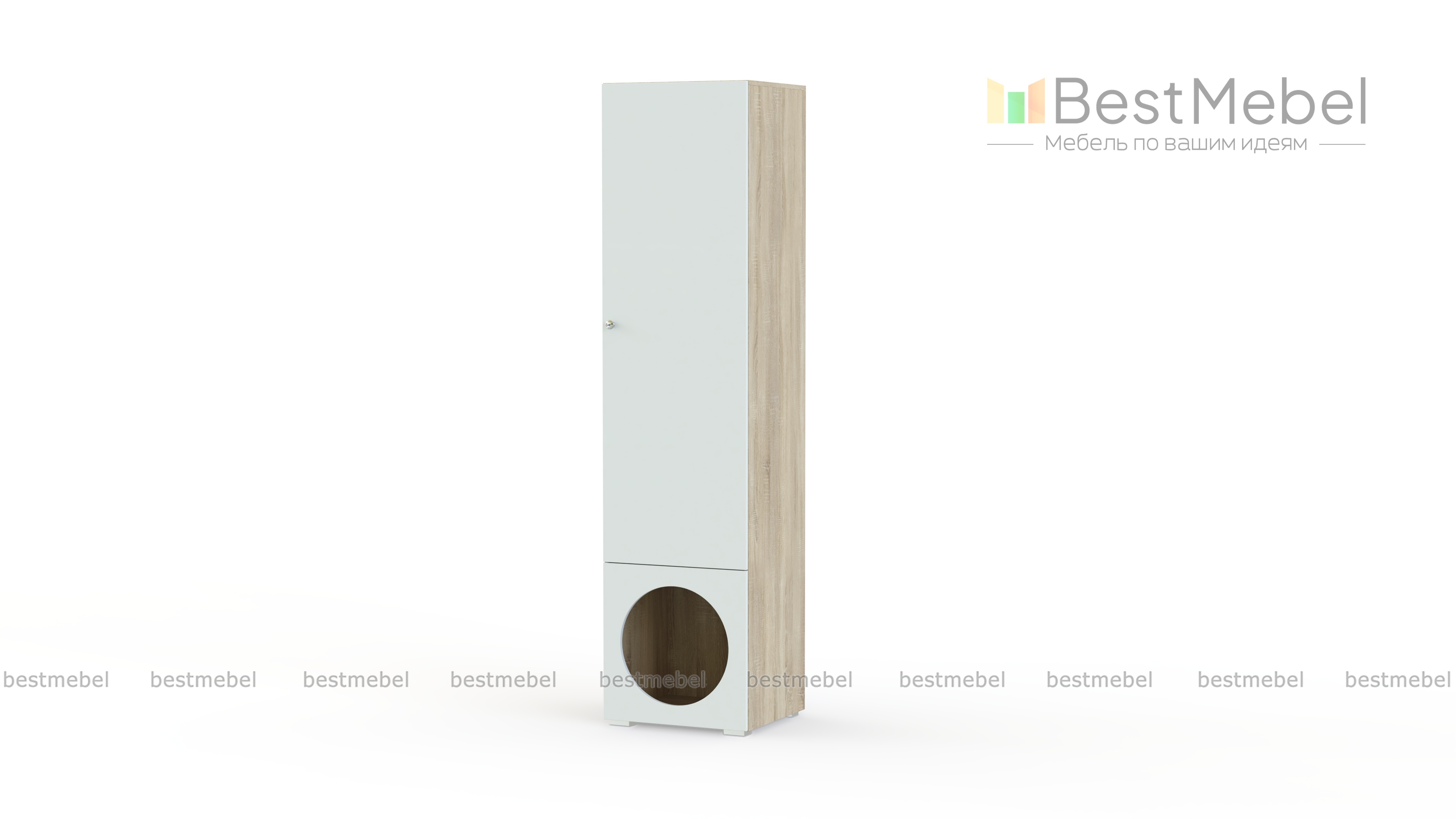 Шкаф-пенал Авелин 2 BMS