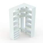 Стеллаж для одежды Мирта 22 BMS - Фото 4