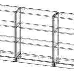Чертеж Стеллаж БДБ 2.0 BMS