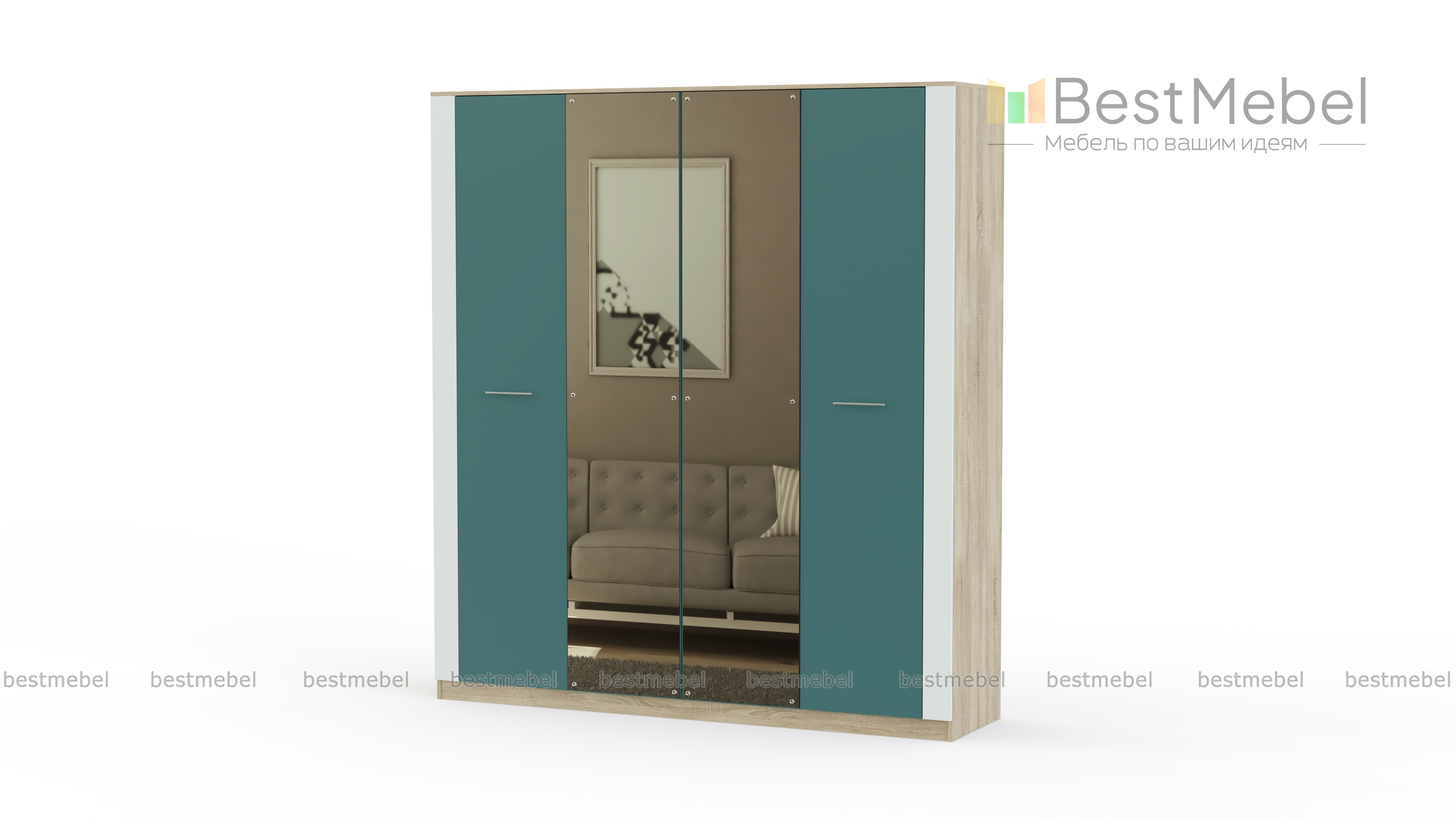 Распашной шкаф Венета BMS