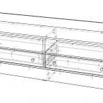 Схема сборки Тумба под ТВ Хауга Hauga 1