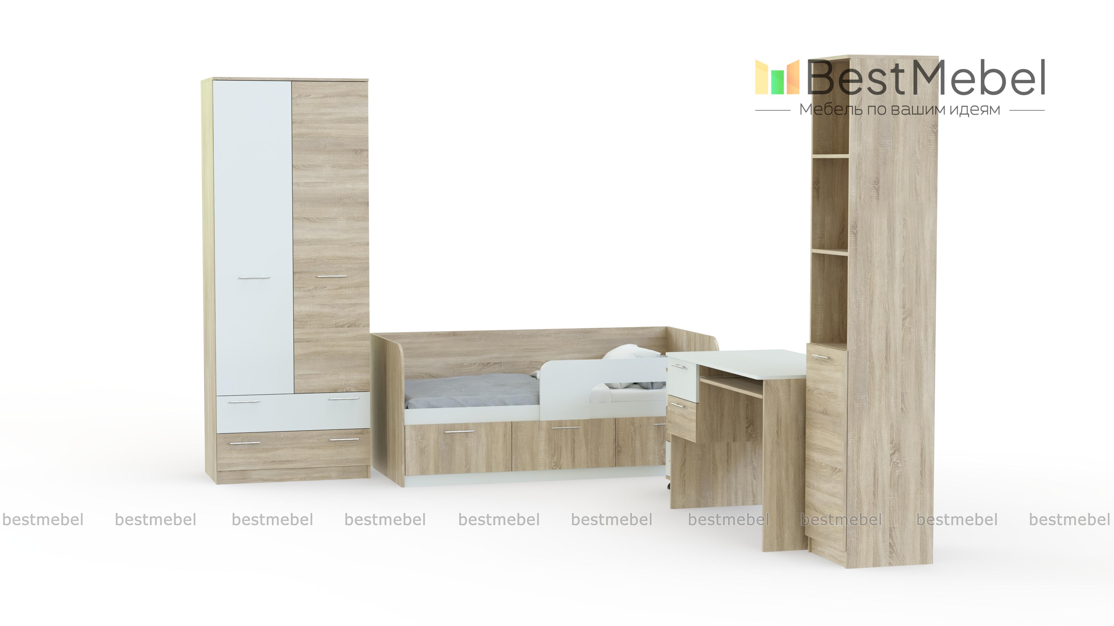 Мебель для детской комнаты Рико Модерн BMS - Фото