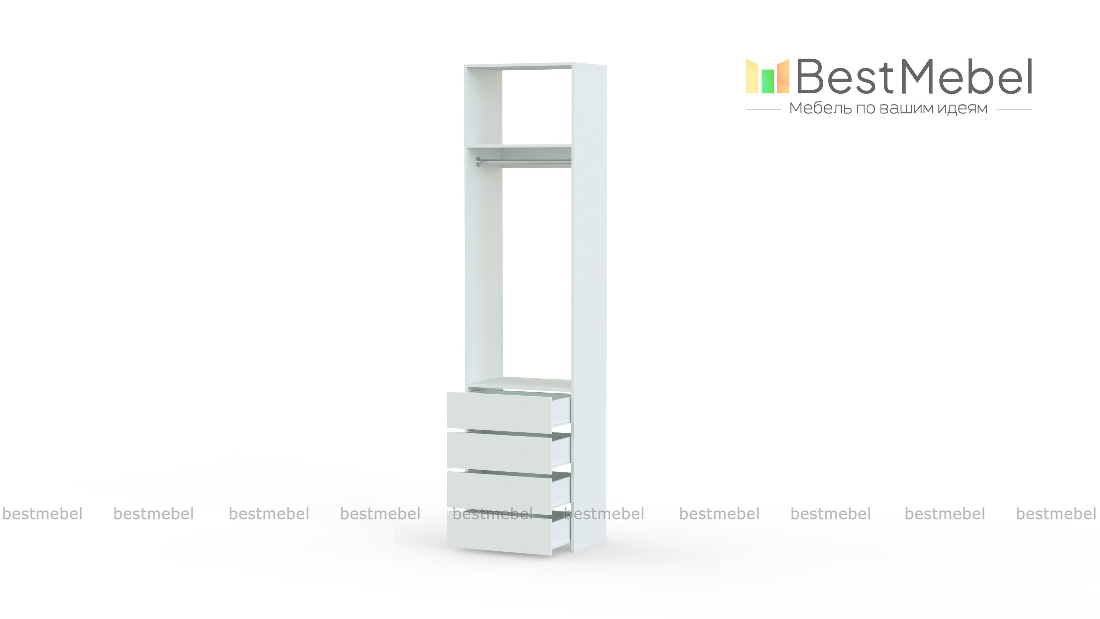 Стеллаж для одежды Мирта 32 BMS - Фото