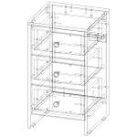 Схема сборки Тумба прикроватная Галатея 14 BMS