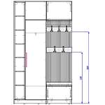 ЭСКИЗ Прихожая Далис 15 BMS (1365х2400х430)