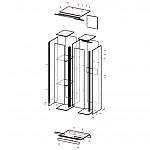 Схема сборки Шкаф-купе Стар BMS