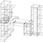 Схема сборки Компьютерный угловой стол Млайн-4 BMS