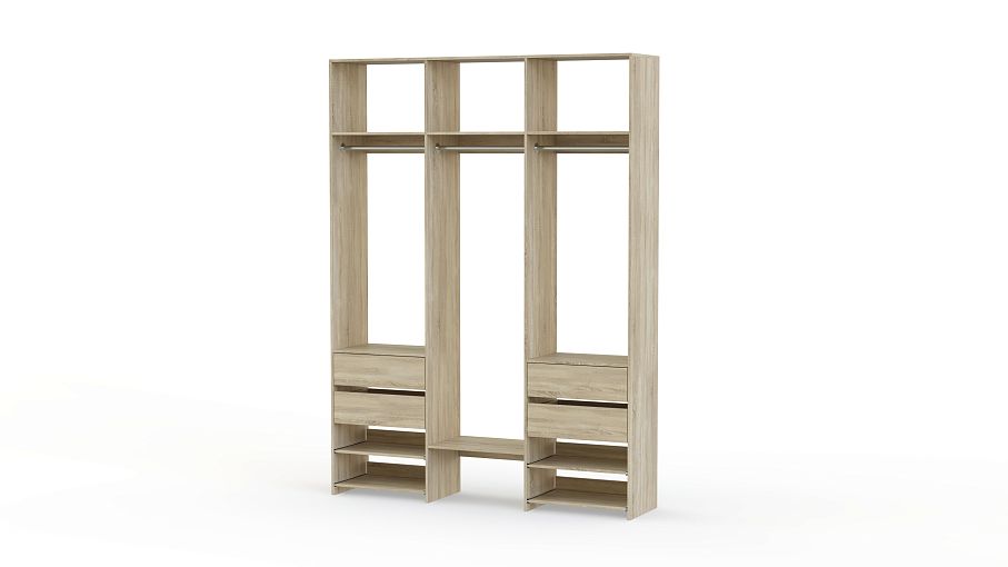 Стеллаж для одежды Мирта 92 BMS - Фото