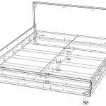 Схема сборки Кровать Ирма СТЛ.143.11 BMS