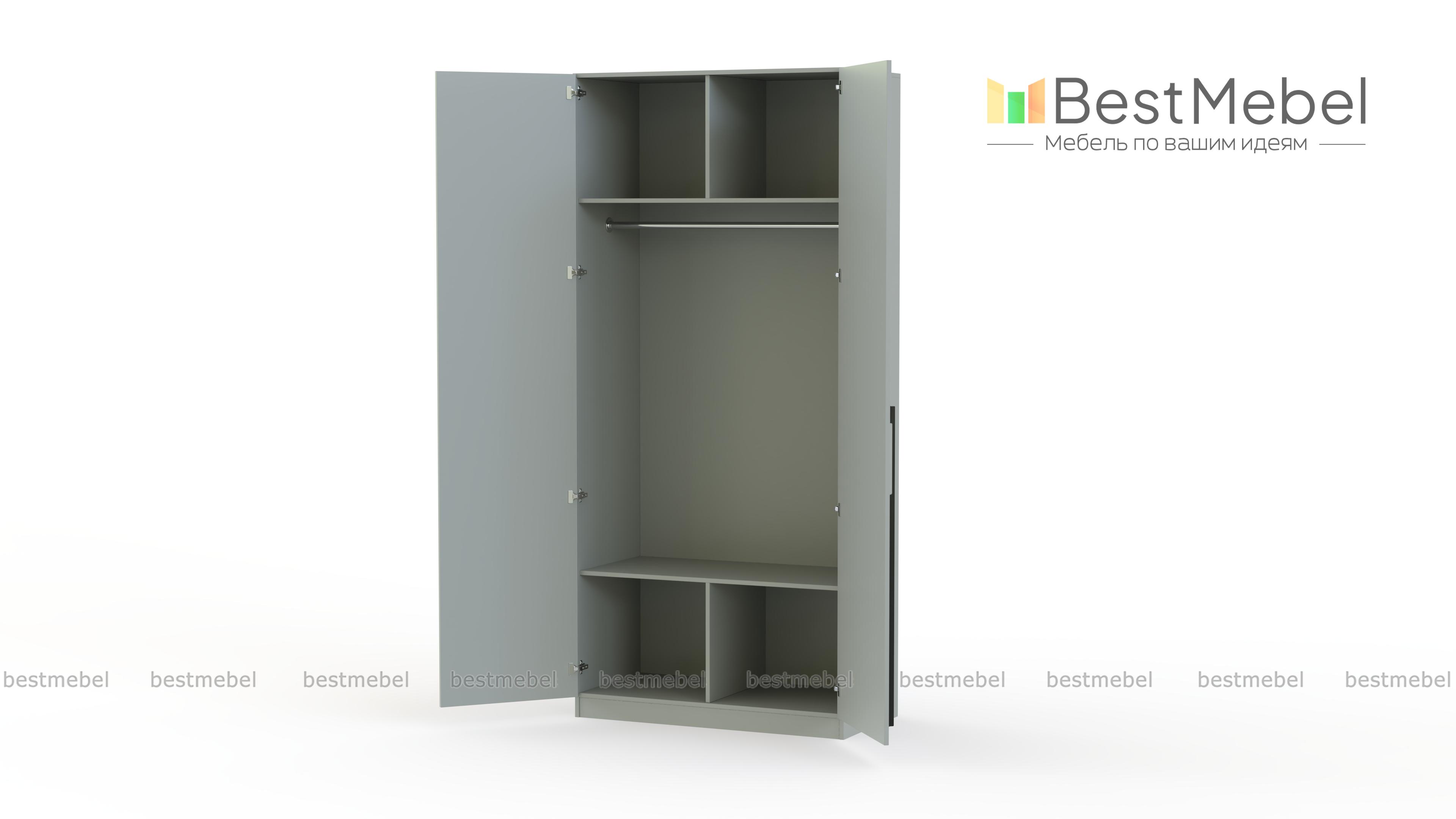 Шкаф распашной Аврил 10 BMS - Фото