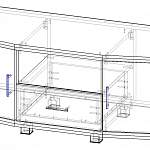 Схема сборки Тумба для ТВ 19 BMS