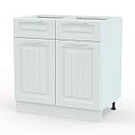 Шкаф нижний с 2-мя дверцами и 2-мя ящиками Европа BMS - Фото 1