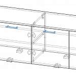 Схема сборки Тумба под ТВ Марс 1 BMS