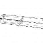 Чертеж Тумба под ТВ Мона 1 BMS