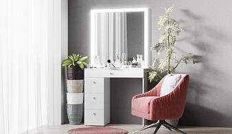 Туалетный столик Гласс 2 BMS (800х750х400)