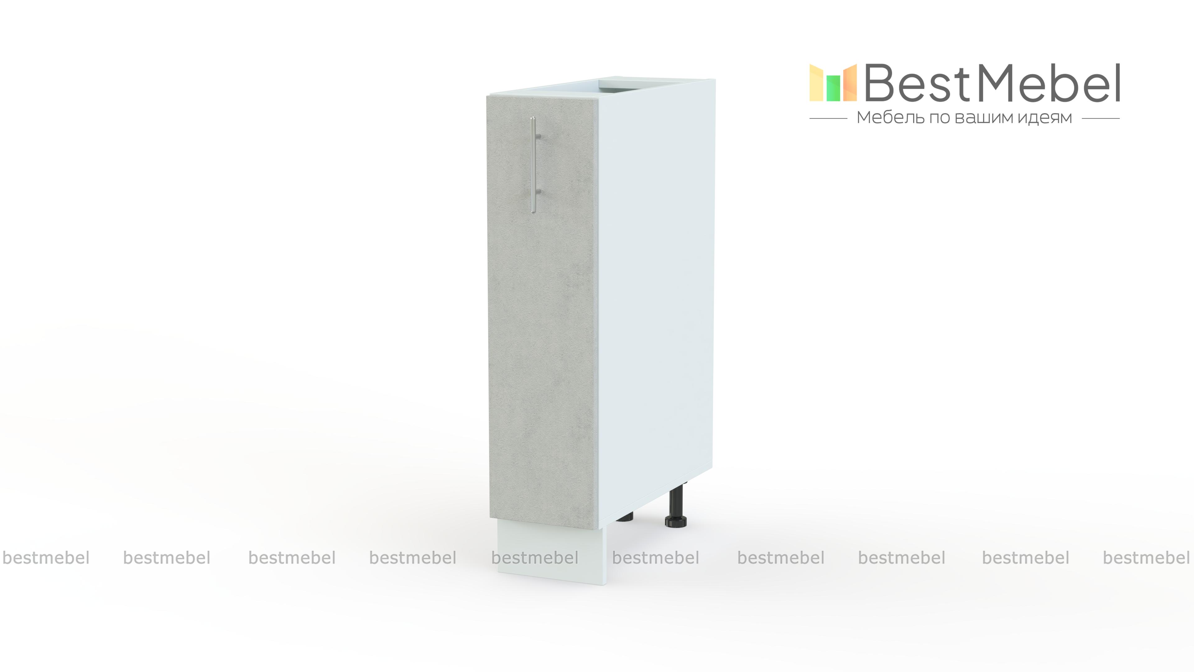 Шкаф нижний Палермо Тумба одна дверь BMS - Фото