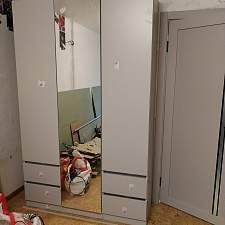 Шкаф-пенал Мальм Malm 1